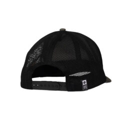 Salty Crew Flyer Ops Mesh Trucker Snapback Hat Camo Green