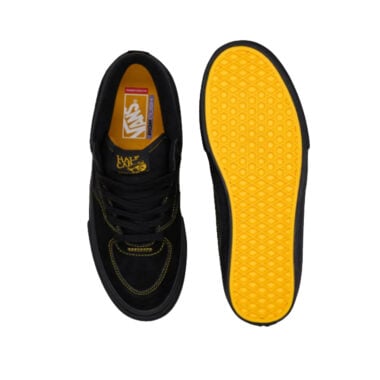 Vans Skate Half Cab Shoes Black Mustard Vans Skate Half Cab Shoes Black Mustard