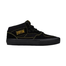 Vans Skate Half Cab Shoes Black Mustard