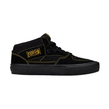 Vans Skate Half Cab Shoes Black Mustard