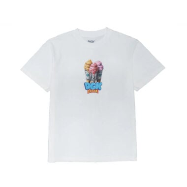 DGK Dough Cone Short Sleeve T-Shirt White