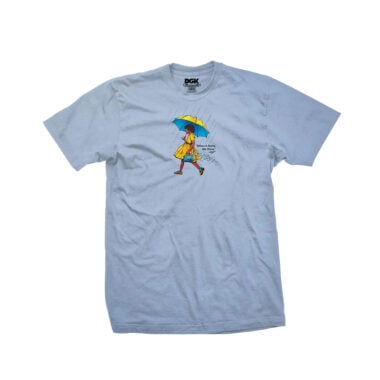 DGK Rain or Shine Short Sleeve T-Shirt Powder Blue
