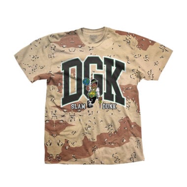 DGK Slam Dunk Short Sleeve T-Shirt Desert Camo