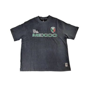 FIFA World Cup 2026 Mexico Nations Unite Short Sleeve T-Shirt Deep Shade Black