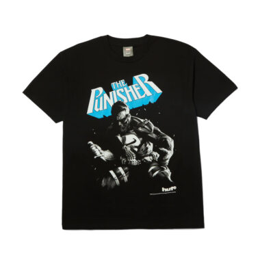 HUF x Marvel Punisher Short Sleeve T-Shirt Black