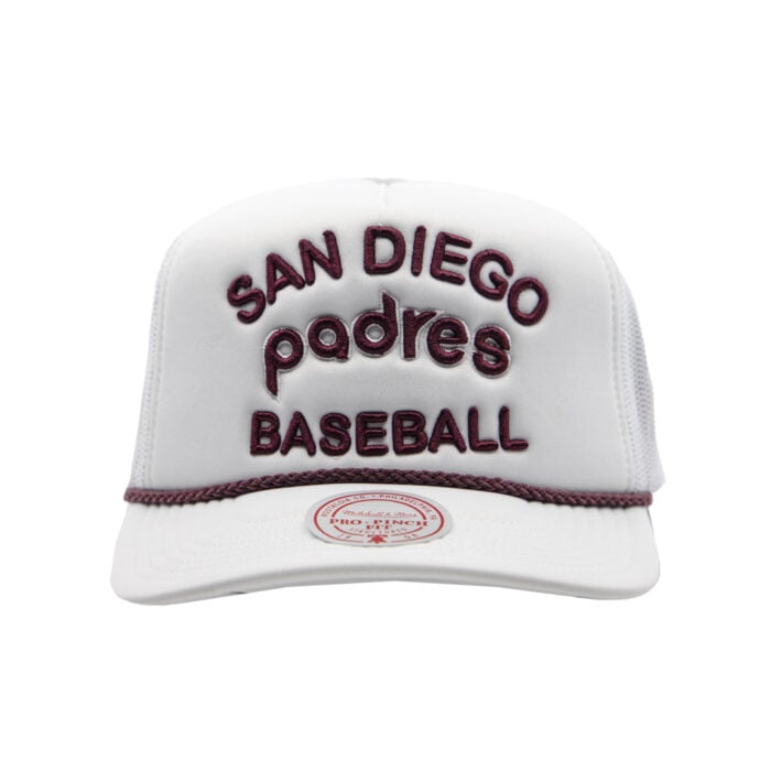Mitchell-Ness-San-Diego-Padres-Fresh-Cooperstown-Mesh-Trucker-Snapback-Hat-White-front.jpg Mitchell-Ness-San-Diego-Padres-Fresh-Cooperstown-Mesh-Trucker-Snapback-Hat-White-front.jpg