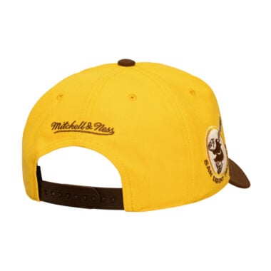 Mitchell & Ness San Diego Padres In The City Cooperstown Pro Snapback Hat Yellow Mitchell & Ness San Diego Padres In The City Cooperstown Pro Snapback Hat Yellow