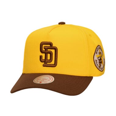 Mitchell & Ness San Diego Padres In The City Cooperstown Pro Snapback Hat Yellow Mitchell & Ness San Diego Padres In The City Cooperstown Pro Snapback Hat Yellow