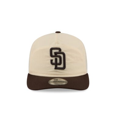 New Era 19Twenty San Diego Padres Every Day Nylon Snapback Hat Chrome White Brown New Era 19Twenty San Diego Padres Every Day Nylon Snapback Hat Chrome White Brown