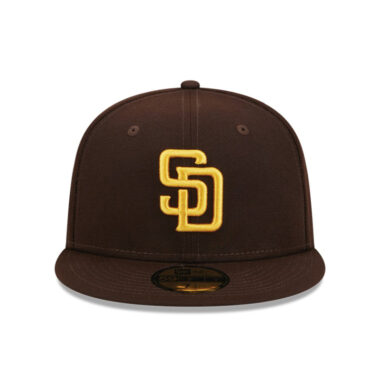 New Era 59Fifty San Diego Padres Gold Leaf Fitted Hat Burnt Wood Brown Gold New Era 59Fifty San Diego Padres Gold Leaf Fitted Hat Burnt Wood Brown Gold