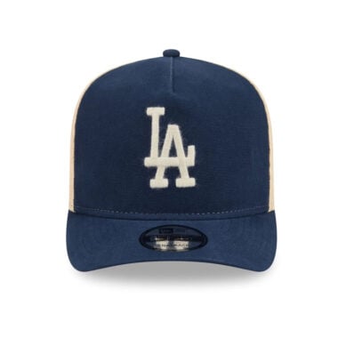 New Era 9Fifty Los Angeles Dodgers Grained A-Frame Snapback Hat Gold Tan New Era 9Fifty Los Angeles Dodgers Grained A-Frame Snapback Hat Gold Tan