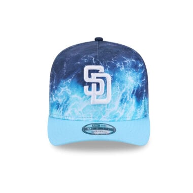 New Era 9Fifty San Diego Padres Deep Water A-Frame Snapback Hat Dark Blue New Era 9Fifty San Diego Padres Deep Water A-Frame Snapback Hat Dark Blue