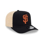 New-Era-9Fifty-San-Francisco-Giants-Grained-A-Frame-Snapback-Hat-Tan-Black-LEFT-FRONT.jpg