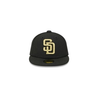 New Era San Diego Padres 5950 Day Mini Hat Black Gold (Updating)