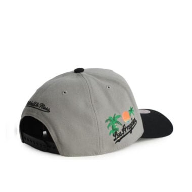 Mitchell & Ness Los Angeles Dodgers In The City Pro Snapback Hat Grey Mitchell & Ness Los Angeles Dodgers In The City Pro Snapback Hat Grey 2