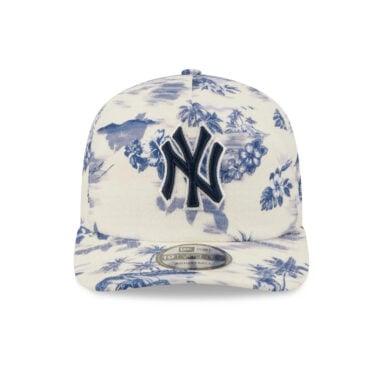 New Era 19Twenty New York Yankees Tropics Snapback Hat White Blue 2