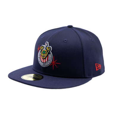 New Era 59Fifty Guadalajara Chivas Rotulos Fitted Hat Navy New Era 59Fifty Guadalajara Chivas Rotulos Fitted Hat Navy