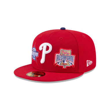New Era 59Fifty Philadelphia Phillies All-Star Game 2026 All Over Patch Fitted Hat Red New Era 59Fifty Philadelphia Phillies All-Star Game 2026 All Over Patch Fitted Hat Red