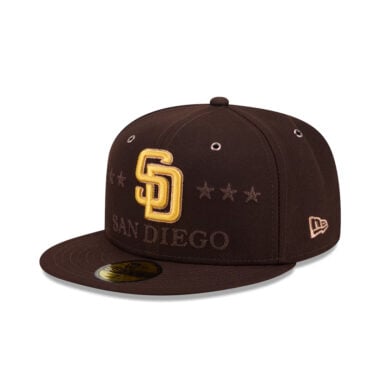 New Era 59Fifty San Diego Padres All-Star Game 2026 Official On Field Game Fitted Hat Brown Gold New Era 59Fifty San Diego Padres All-Star Game 2026 Official On Field Game Fitted Hat Brown Gold