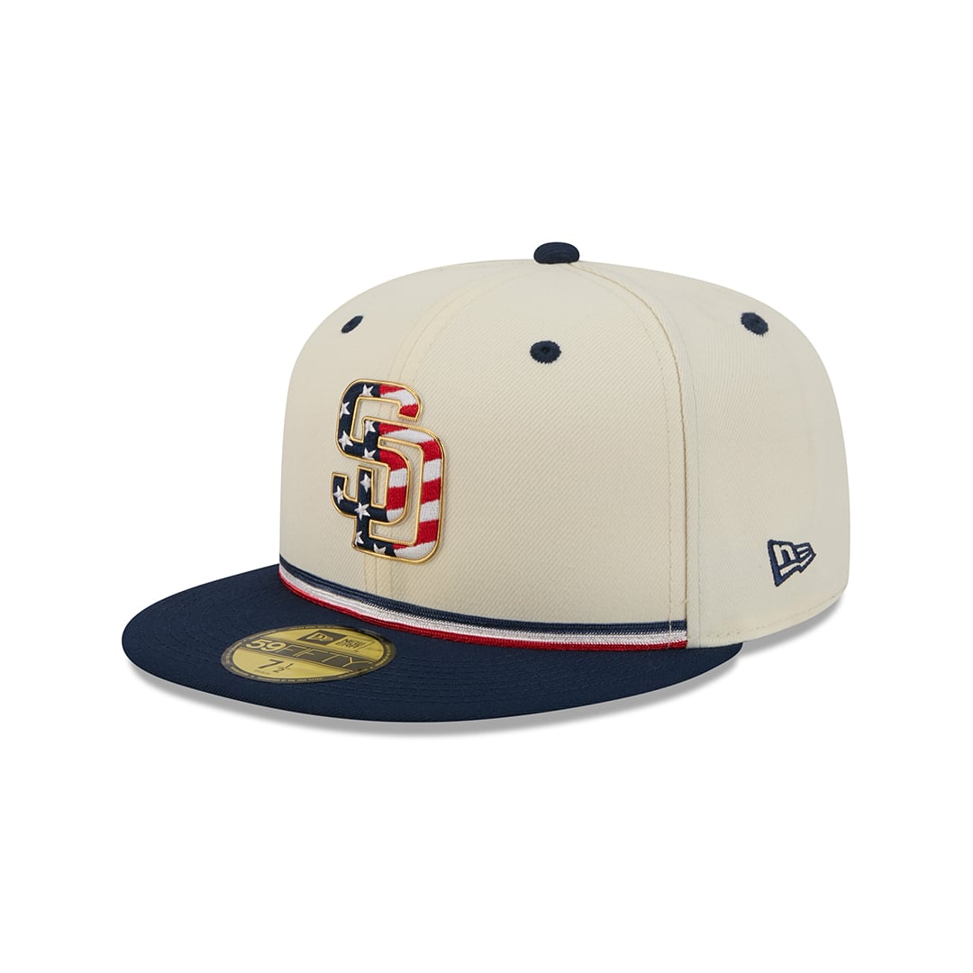 New Era 59Fifty San Diego Padres July 4th 2026 250th Anniversary