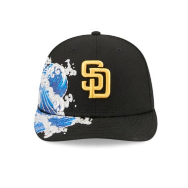 New Era 59Fifty San Diego Padres Vissurf Fitted Hat Black Gold New Era 59Fifty San Diego Padres Vissurf Fitted Hat Black Gold 2