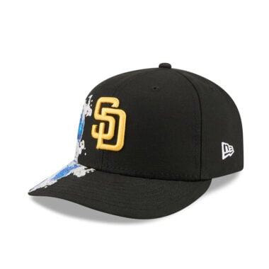 New Era 59Fifty San Diego Padres Vissurf Fitted Hat Black Gold New Era 59Fifty San Diego Padres Vissurf Fitted Hat Black Gold