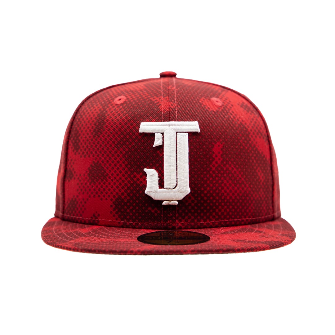 New Era 59Fifty Tijuana Toros INV Fitted Hat Red Camo | Billion
