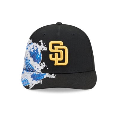 New Era 9Fifty San Diego Padres Vissurf Snapback Hat Black Gold New Era 9Fifty San Diego Padres Vissurf Snapback Hat Black Gold 2