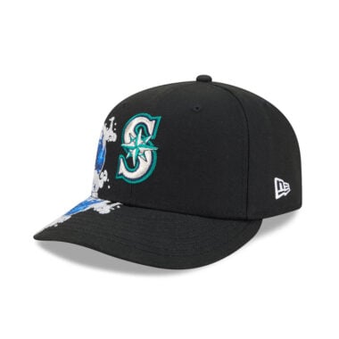 New Era 9Fifty Seattle Mariners Vissurf Snapback Hat Black White New Era 9Fifty Seattle Mariners Vissurf Snapback Hat Black White