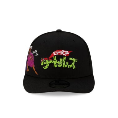 New Era 9Fifty TMNT Face Off Pre-curved Snapback Hat Black New Era 9Fifty TMNT Face Off Pre-curved Snapback Hat Black 2