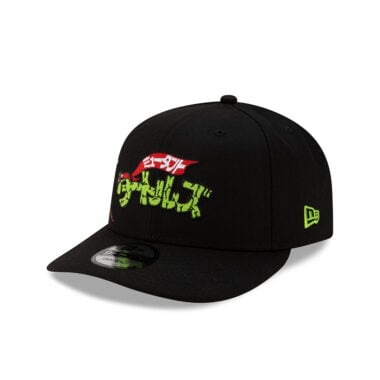 New Era 9Fifty TMNT Face Off Pre-curved Snapback Hat Black