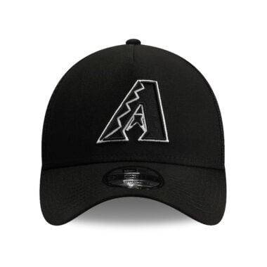 New Era 9Forty Arizona Diamondbacks TR A-Frame Mesh Trucker Snapback Hat Black White New Era 9Forty Arizona Diamondbacks TR A-Frame Mesh Trucker Snapback Hat Black White 2
