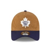 New-Era-9Forty-Toronto-Maple-Leafs-Cord-Crest-A-Frame-Snapback-Hat-Wheat-Light-Navy-FRONT.jpg