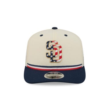 New Era 9Seventy San Diego Padres July 4th 2026 250th Anniversary Official On Field Stretch Snapback Hat Red White Blue New Era 9Seventy San Diego Padres July 4th 2026 250th Anniversary Official On Field Stretch Snapback Hat Red White Blue 2