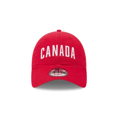 New Era 9Twenty Canada Soccer Strapback Hat Red New Era 9Twenty Canada Soccer Strapback Hat Red 2