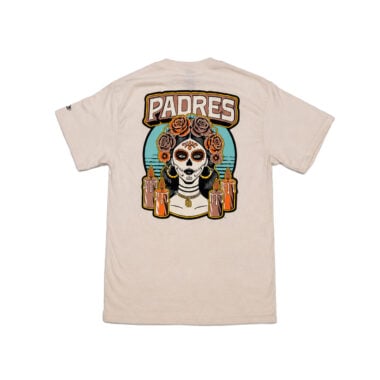 New Era San Diego Padres Milagre City Connect Short Sleeve T-Shirt Cream White New Era San Diego Padres Milagre City Connect Short Sleeve T-Shirt Cream White 2