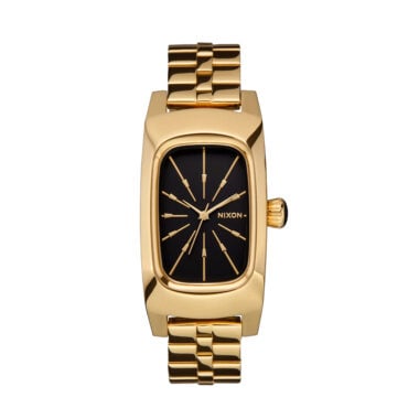 Nixon Frankie Women's Watch Mid Century Gold Black