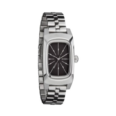 Nixon Frankie Women’s Watch Mid Century Silver Black 2