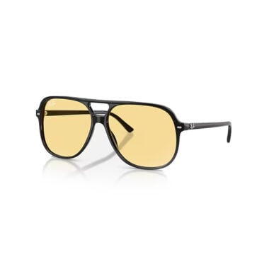 Ray-Ban Bill Summer Capsule Sunglasses Polished Black Yellow Ray-Ban Bill Summer Capsule Sunglasses Polished Black Yellow