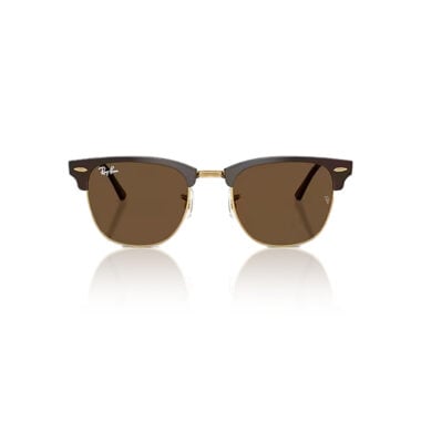 Ray-Ban Clubmaster Classic Sunglasses Polished Brown Gold Dark Brown Ray-Ban Clubmaster Classic Sunglasses Polished Brown Gold Dark Brown 2