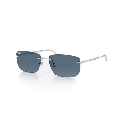 Ray-Ban RB3768 Sunglasses Silver Dark Blue Ray-Ban RB3768 Sunglasses Silver Dark Blue