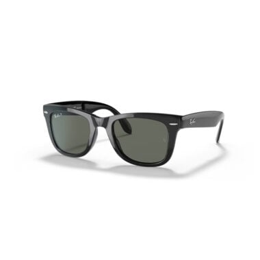 Ray-Ban Wayfarer Folding Classic Sunglasses Black G-15 Green Ray-Ban Wayfarer Folding Classic Sunglasses Black G-15 Green