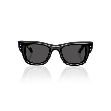 Ray-Ban Wayfarer Puffer Sunglasses Black Ultra Black 2