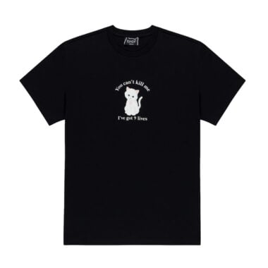 Ripndip 9 Lives Short Sleeve T-Shirt Black Ripndip 9 Lives Short Sleeve T-Shirt Black