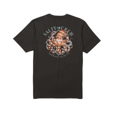 Salty Crew Octopod Short Sleeve T-Shirt Black 4