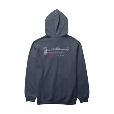 Salty Crew x Boston Whaler Schematic Pullover Fleece Hoodie Navy Salty Crew x Boston Whaler Schematic Pullover Fleece Hoodie Navy 2
