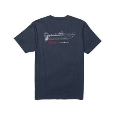 Salty Crew x Boston Whaler Schematic Short Sleeve T-Shirt Navy Salty Crew x Boston Whaler Schematic Short Sleeve T-Shirt Navy 2
