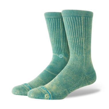 Stance Icon Dyed Crew Sock Teal