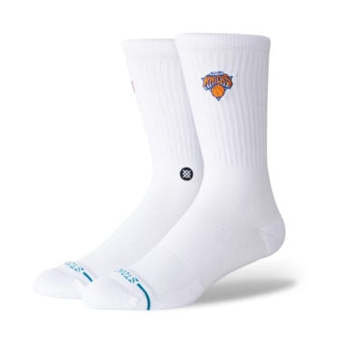 Stance New York Knicks Crest Socks White