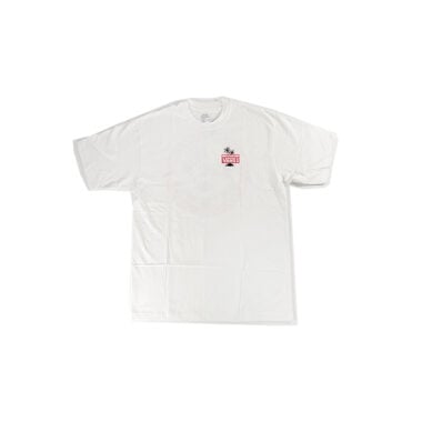Vans Knu Palms Short Sleeve T-Shirt White Vans Knu Palms Short Sleeve T-Shirt White